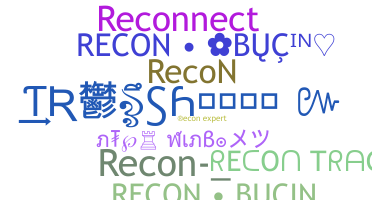 暱稱 - Recon