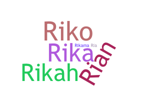 暱稱 - Rika