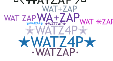 暱稱 - watzap