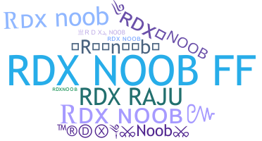 暱稱 - RDXnoob