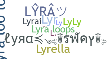 暱稱 - Lyra