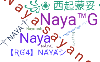 暱稱 - naya
