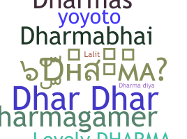 暱稱 - Dharma