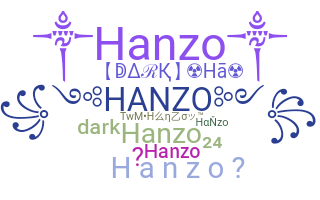 暱稱 - Hanzo