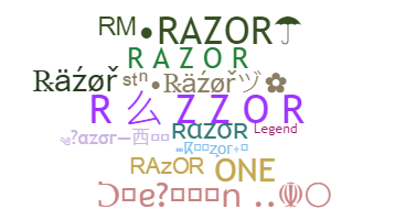 暱稱 - Razor