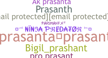 暱稱 - Prasant