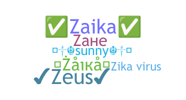 暱稱 - Zaika