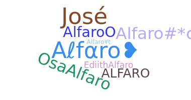 暱稱 - Alfaro