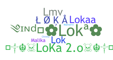 暱稱 - Loka