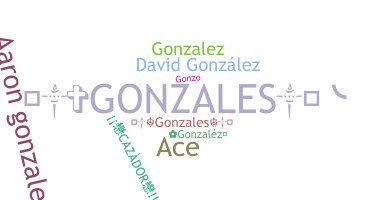 暱稱 - Gonzales