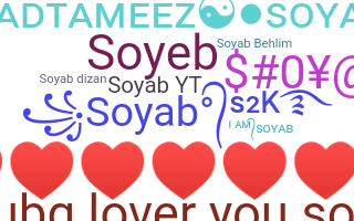暱稱 - Soyab